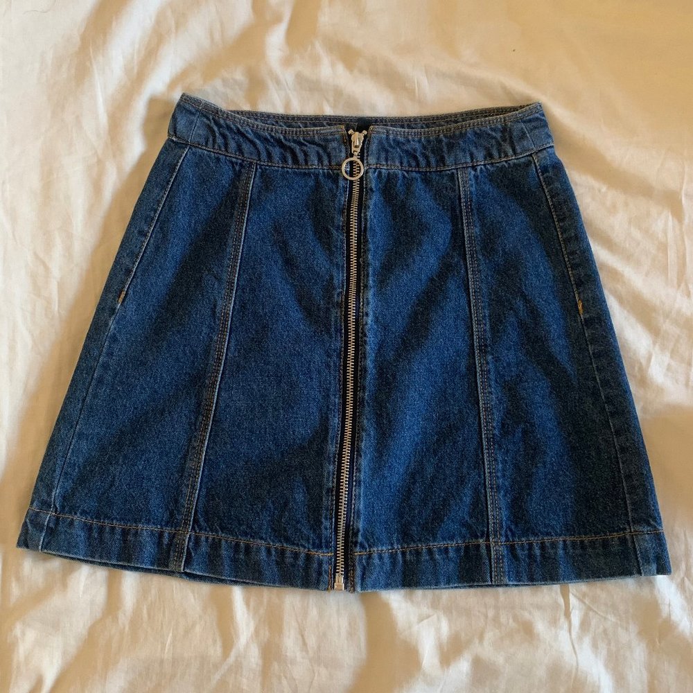 Denim Mini skirt